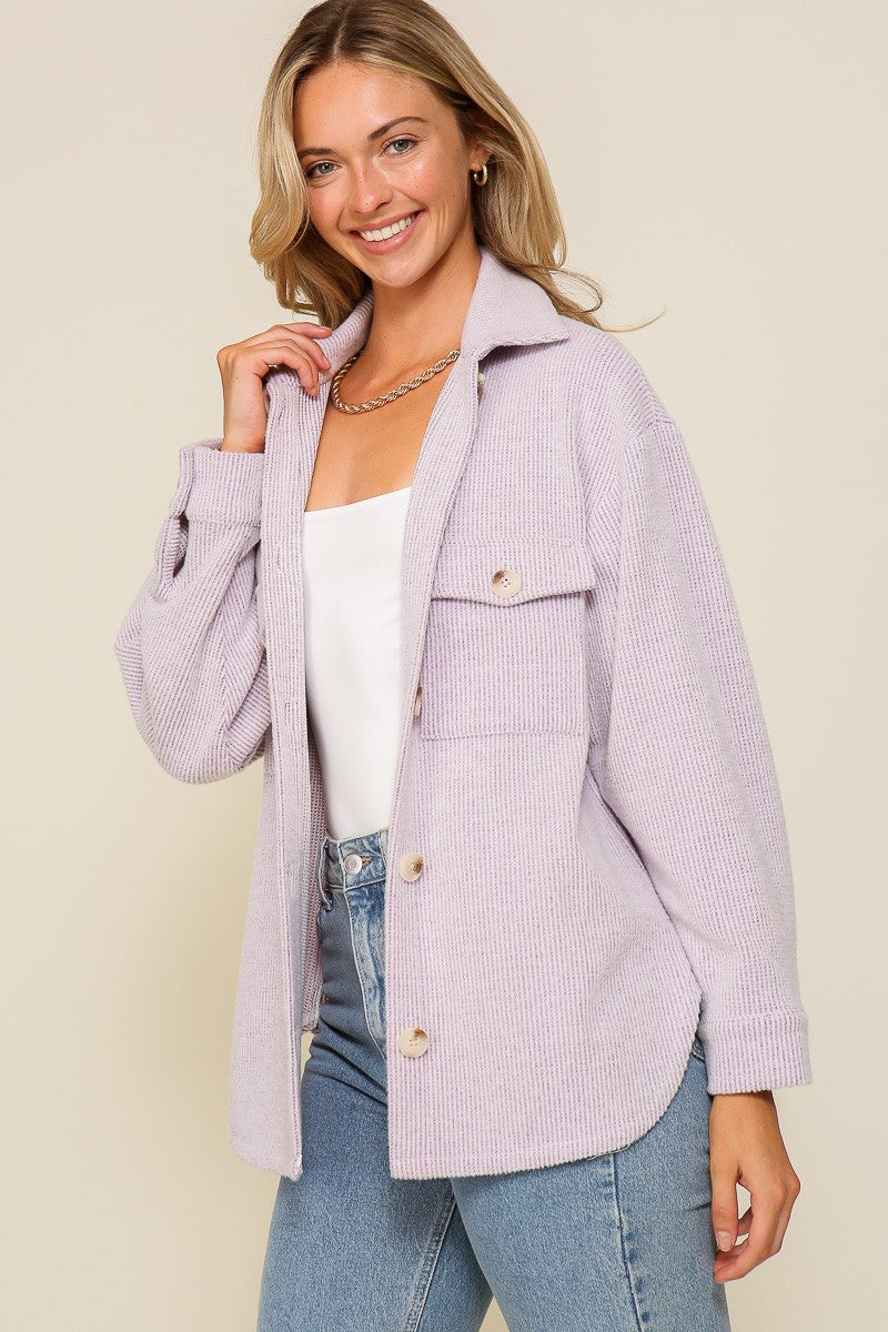 Lavender Shacket