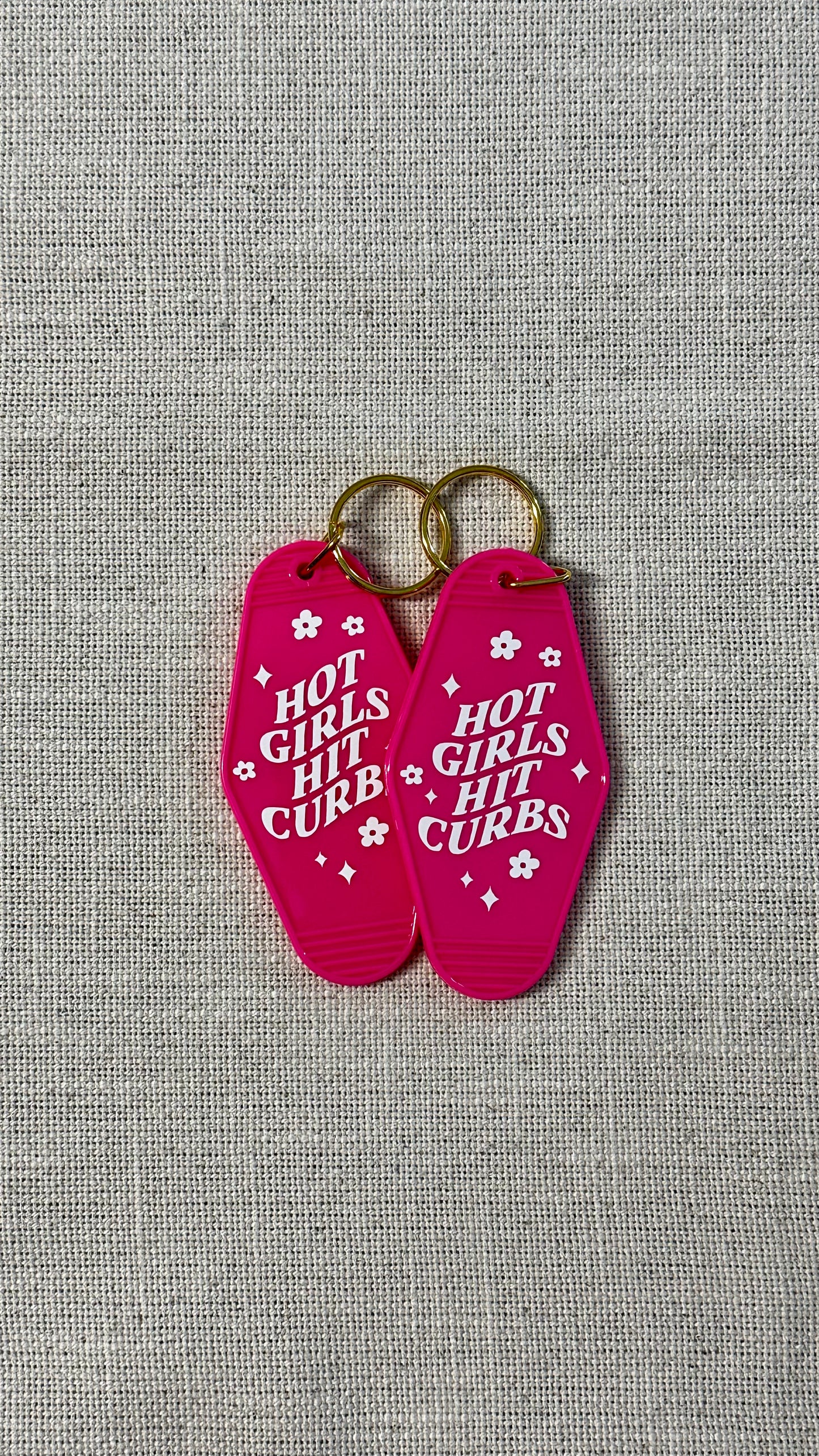 Hot Girls Hit Curbs Key Chain