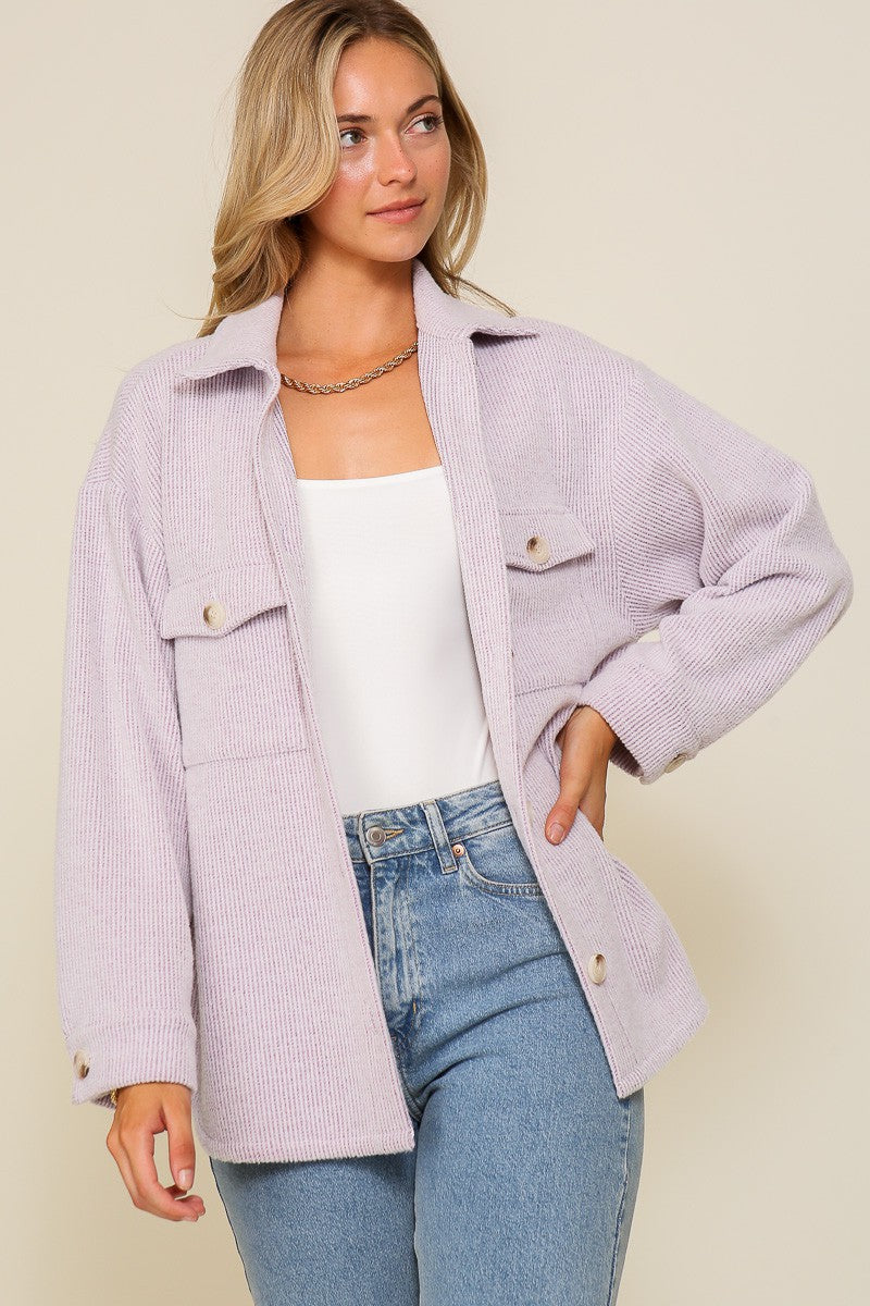 Lavender Shacket