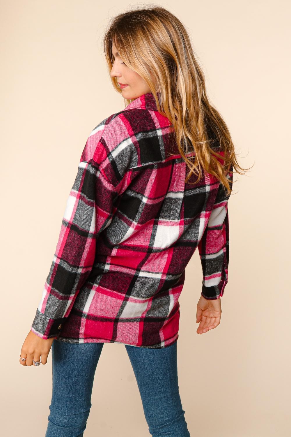 Flannel Plaid Shacket