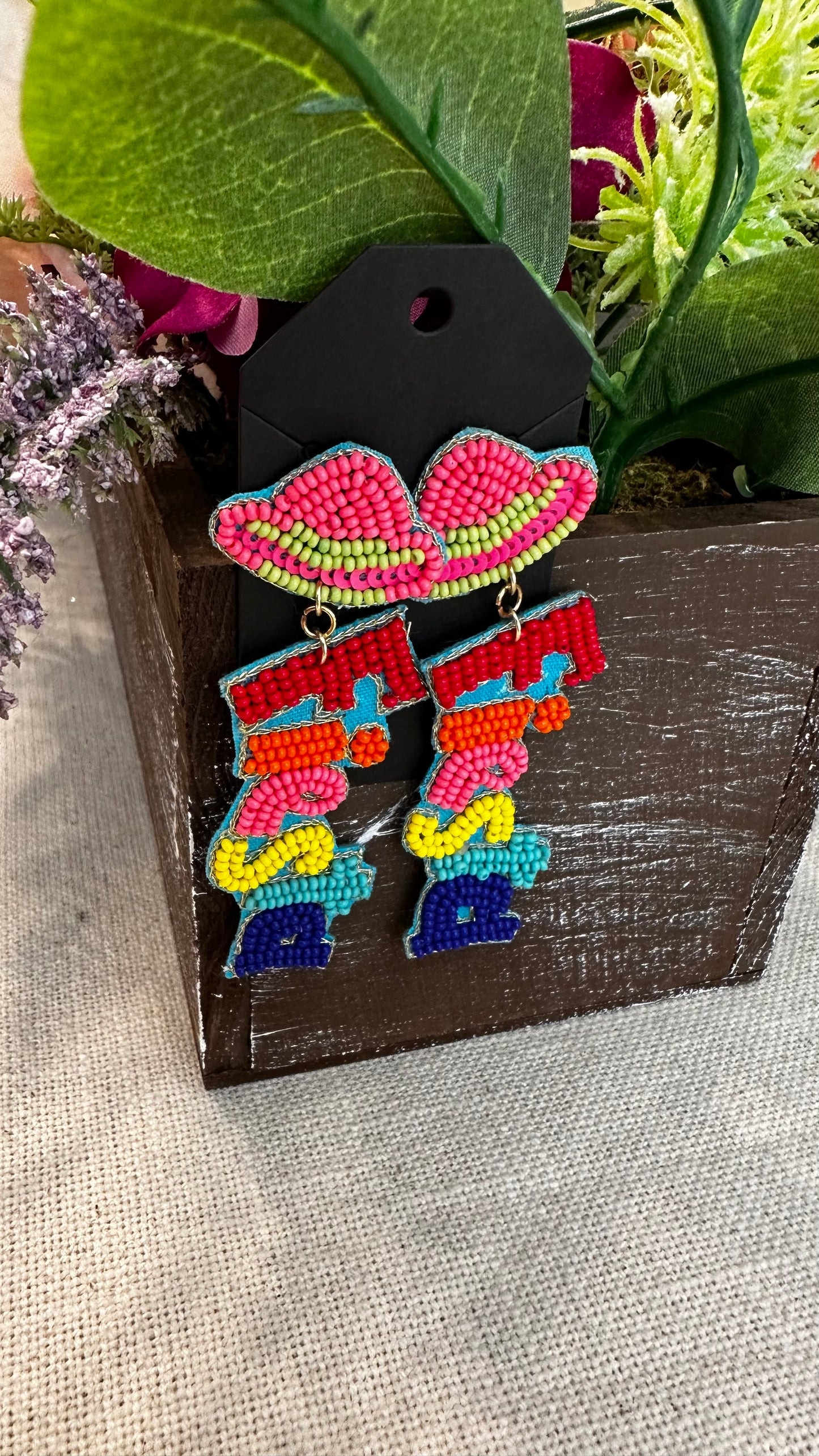 Fiesta Sombrero Earrings