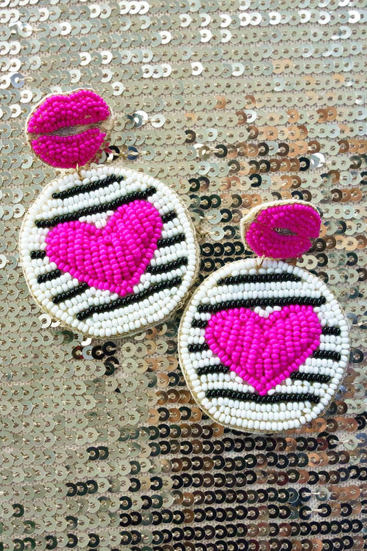 Heart Of The Matter Seed Earrings