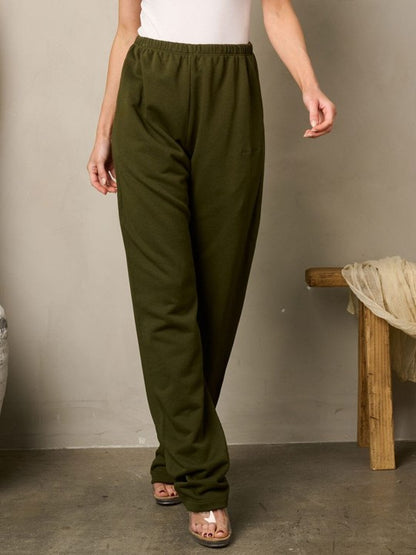 Olive Green Sweatpants