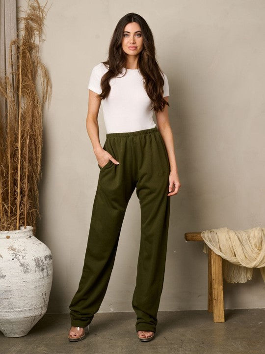 Olive Green Sweatpants