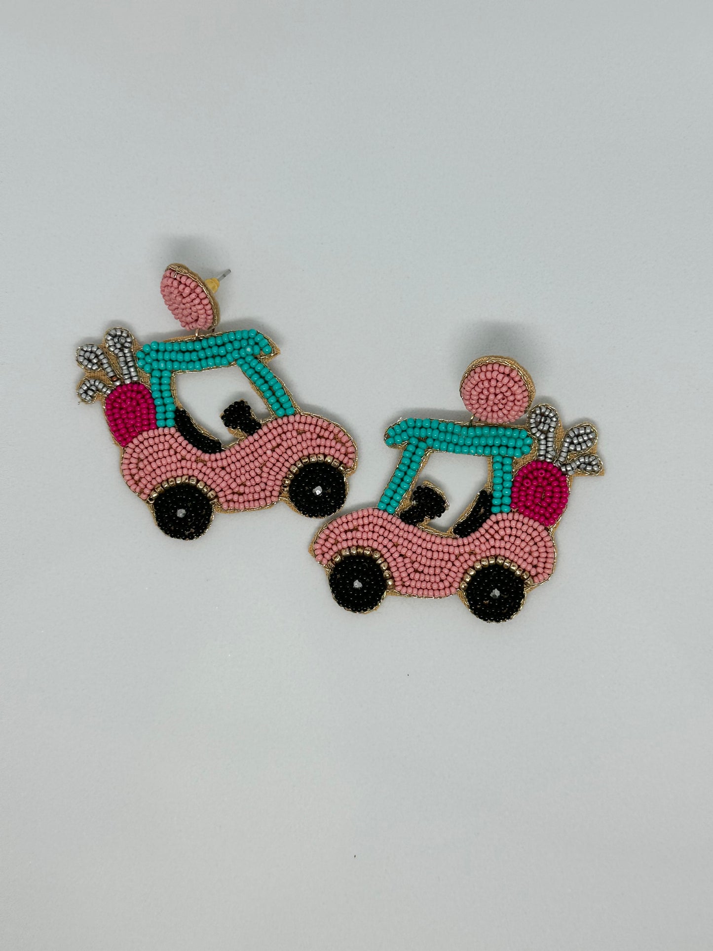 Golf Cart Earrings